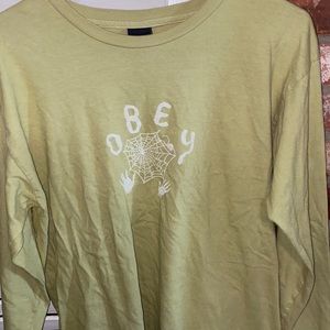 Obey long sleeve unisex tee